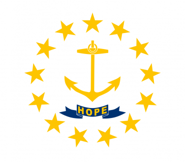 Fahne: US-Rhode Island
